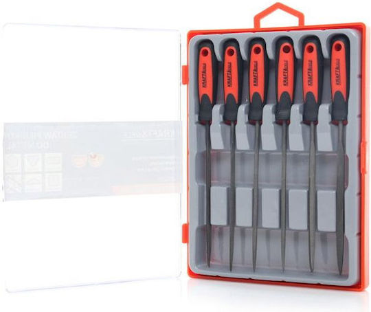 Kraft & Dele KD10287 Σετ Λίμες με Λαβή 6τμχ