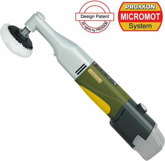 Proxxon Polizor unghiular Rotativ Lustruitor 10.8V 1x2.6Ah cu Control al Vitezei