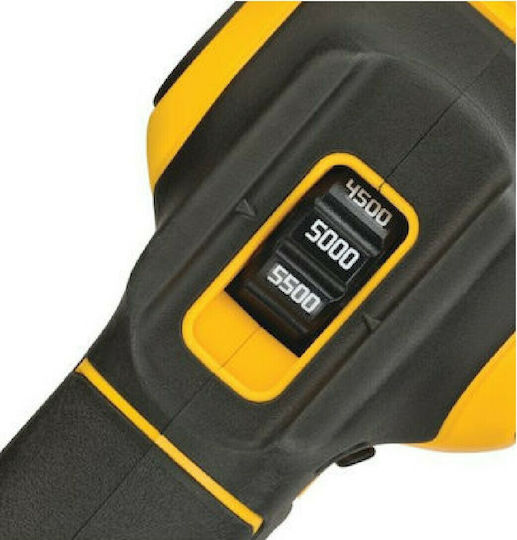 DEWALT Dual Action Αλοιφαδόρος Brushless 18V 2x5Ah με Ταχύτητα 2000-5500rpm & Ρύθμιση Στροφών