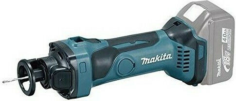 Makita Cordless Hand Router Ηλεκτρικό Κοπτικό Γυψοσανίδας Μπαταρίας 18V Solo (χωρίς Μπαταρία και Φορτιστή)