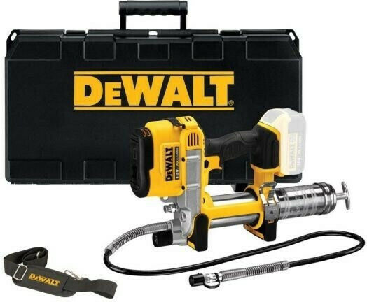 DEWALT Electric Grease Gun Battery 18V with Case Solo (without Battery and Charger)