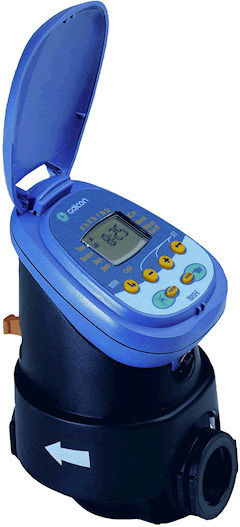 Galcon 7001 3/4" Battery Faucet Irrigation Programmer with Electrovane 1 Output
