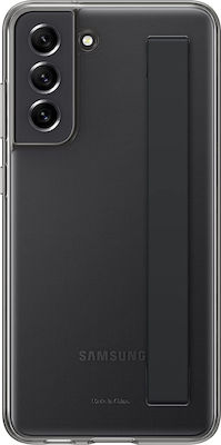 Samsung Slim Strap Back Cover Πλαστικό Dark Gray (Galaxy S21 FE 5G)