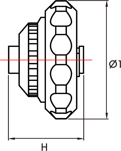 King Tony Ratchet 1/4"