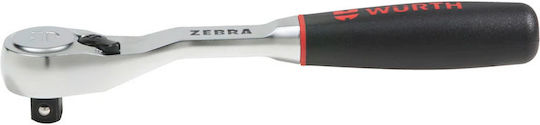Wurth Chei cu clichet Zebra 72 Dinti cu Patrat 3/8" Lungime 17.7cm.