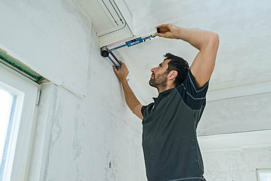 Bosch Gam 220 Professional Digital Goniometru Service Auto / Mecanici Auto Plastic Lungime 40 cm cu Raportor și Nivel cu Bule de Aer din Aluminiu