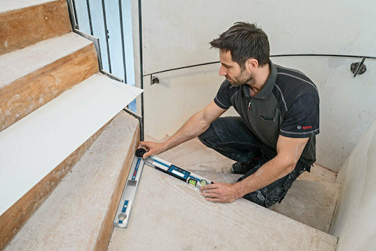 Bosch Gam 220 Professional Digital Goniometru Service Auto / Mecanici Auto Plastic Lungime 40 cm cu Raportor și Nivel cu Bule de Aer din Aluminiu