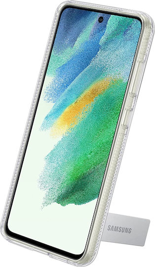 Samsung Clear Standing Cover Back Cover Plastic Transparent (Galaxy S21 FE 5G - Galaxy S21 FE 5G)