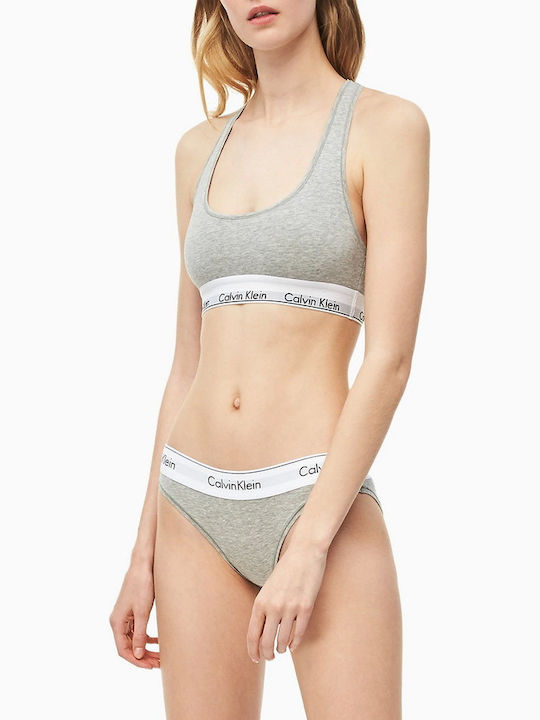 Women's Bra without Padding Gray