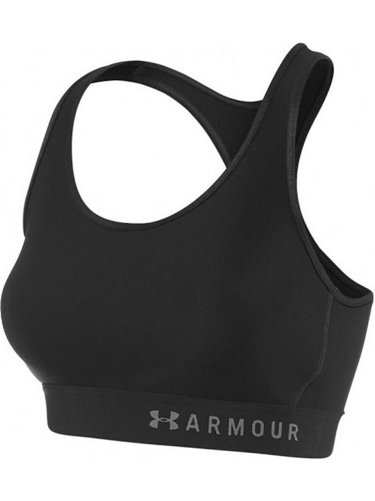 Armour® Mid Sports Femei Atletic Sutien sport Negru