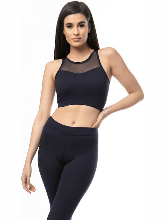 Women's Sports Bra with Light Padding Black