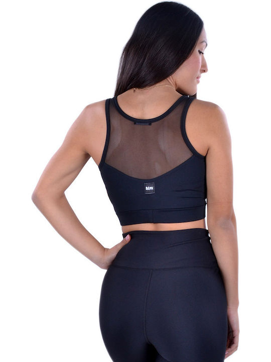 Women's Sports Bra with Light Padding Black