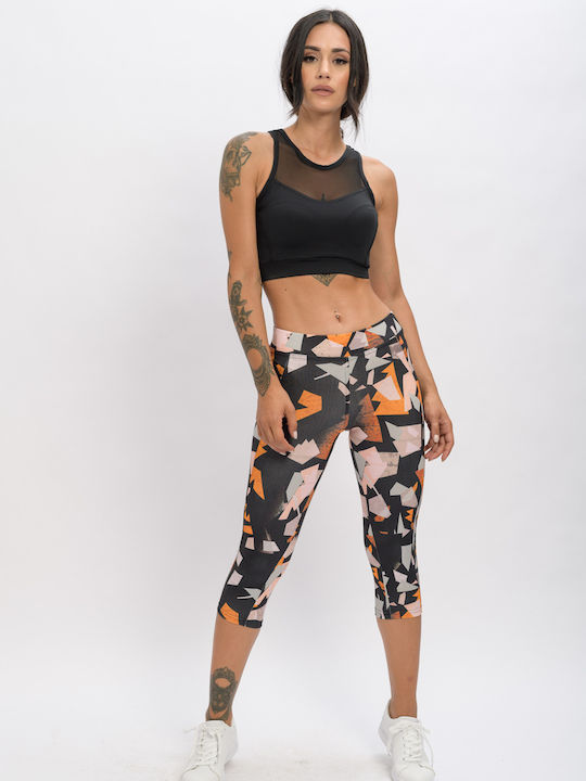 Women's Sports Bra with Light Padding Black