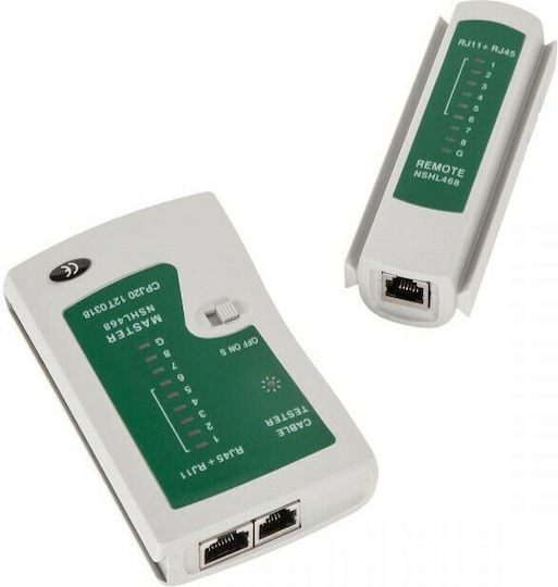 Andowl Q-314 Tester Καλωδίων Δικτύου RJ45 / RJ11 / RJ12