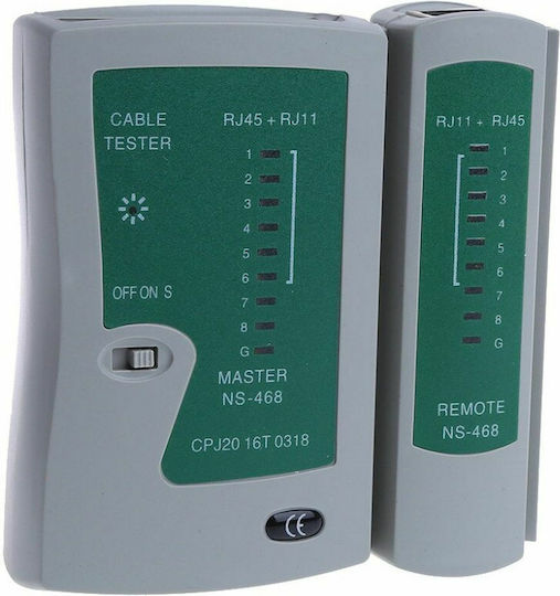 Andowl Q-314 Tester Καλωδίων Δικτύου RJ45 / RJ11 / RJ12