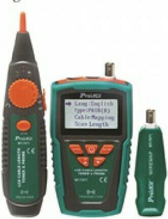 Proskit MT-7071 Kabeltester Netzwerk RJ11 / RJ12 / RJ45 Digital