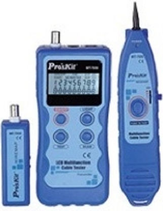 Proskit MT-7059 S/PRO Kabeltester Netzwerk BNC / RJ11 / RJ45 / USB Digital