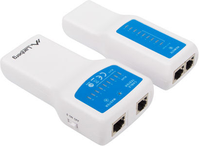 Lanberg NT-0402 Kabeltester Netzwerk RJ11 / RJ45