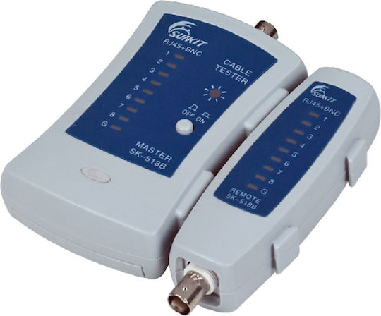 A-LAN NI007 Тестер на Кабели Чешмяна Вода / Мрежа BNC / RJ45