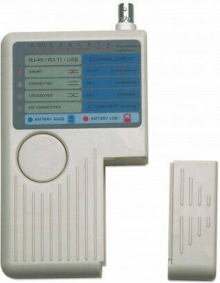 Intellinet 4-in-1 Tester Καλωδίων Δικτύου RJ45 / RJ11 / BNC / USB