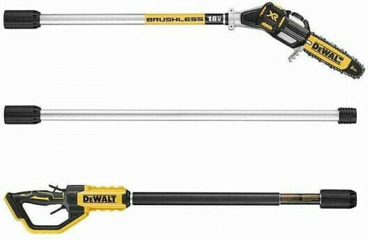 DEWALT DCMPS567P1 Телескопично Ловци На Дърва На Батерия 18V 1x5Ah Обща Дължина 200см И Дължина На Шината 20см