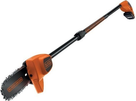 Black & Decker GPC1820L20 Τηλεσκοπικό Κονταροπρίονο Μπαταρίας 18V 1x2Ah Συνολικού Μήκους 250cm και Λάμα 20cm