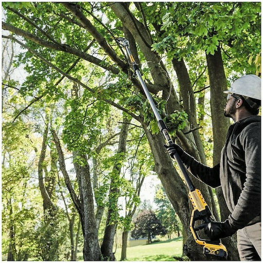 DEWALT DCMPS567P1 Телескопично Ловци На Дърва На Батерия 18V 1x5Ah Обща Дължина 200см И Дължина На Шината 20см