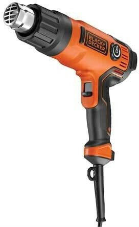 Black & Decker KX2200K Πιστόλι Θερμού Αέρα 2000W με Ρύθμιση Θερμοκρασίας εως και 645°C