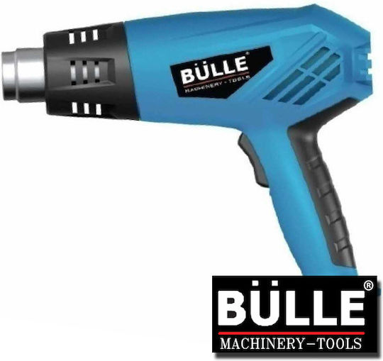 Bulle Πιστόλι Θερμού Αέρα 2000W με Ρύθμιση Θερμοκρασίας εως και 550°C
