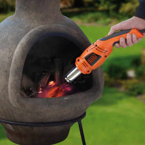 Black & Decker KX1693 Пистолет за горещ въздух 1800W с регулиране на температурата до 560°C