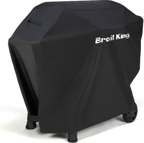 Broil King Grill Cover Black Compatible with the Crown Pellet 500 from Polyester 97cmx56cmx124cmcm