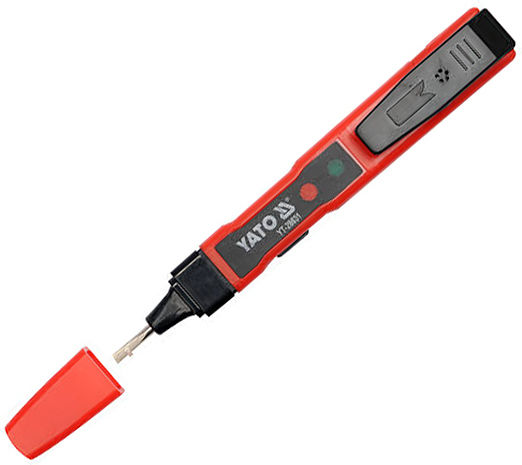 Yato Ανιχνευτής Τάσης YT-28631 AC/DC με Εύρος Μέτρησης 70 - 1000V