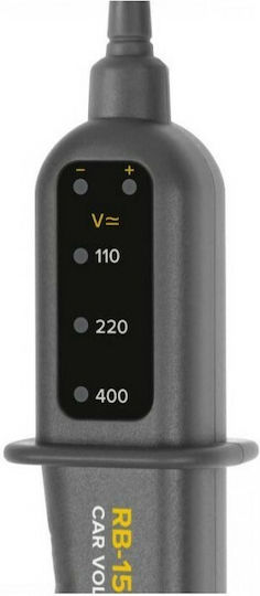 Rebel Ανιχνευτής Τάσης RB-15A AC/DC με Εύρος Μέτρησης 110 - 400V