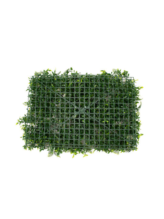 GloboStar Artificial Foliage Panel Ilix-Nanos Fern-Corale-Koufeira 60x40cm