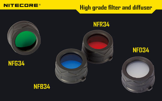 NiteCore NFD34 Filtru lentilă Mangekyu
