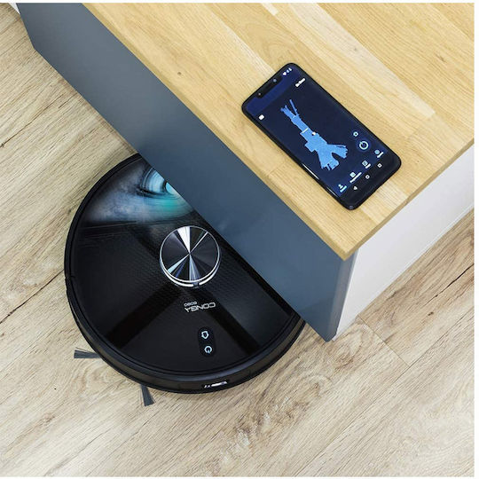 Cecotec Conga 4690 Ultra Aspirator Robot Cu Cartografiere Laser Și Putere De Aspirație 2700Pa Negru