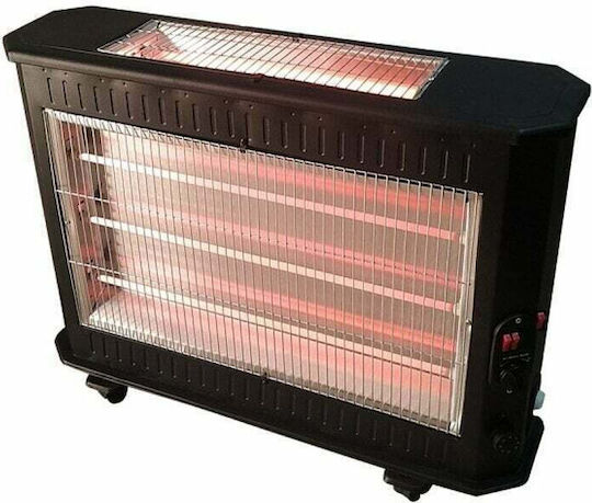 Kumtel KS 2710 Quartz Heater with Thermostat 2800W Black