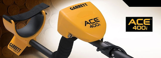 Garrett Ace 400i Ανιχνευτής Μετάλλων Εδάφους με Αδιάβροχο Πηνίο