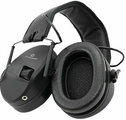 Opsmen M30 Electronic Earmuffs with Band Green