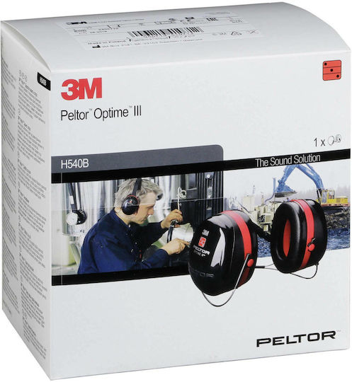 3M Peltor Optime III H540B Earmuffs for Helmet