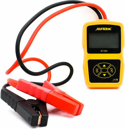 Autool BT360 Digital Test de baterie cu cleme de crocodil