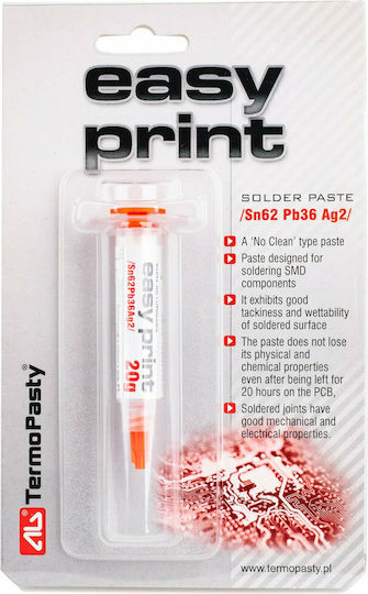 Termopasty Easy Print Soldering Paste 1.4ml