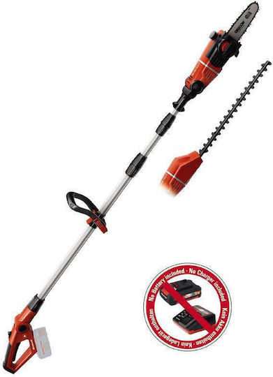 Einhell GE-HC 18 Li T- Solo Garden Multi Tool Battery Solo 2 in 1 Pole Saw Hedge Trimmer Attachment