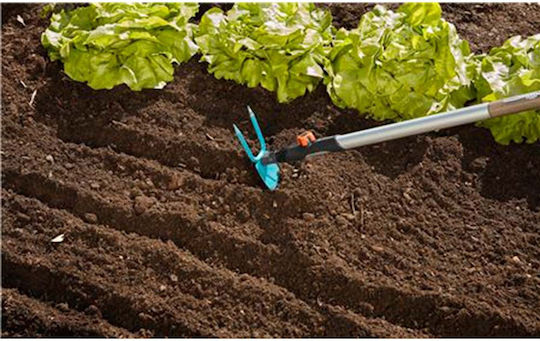Gardena Combi Cultivator with Three Prongs without Pole