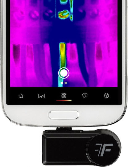 Seek Thermal LQ-AAAX Handheld Thermal Camera für Temperaturen bis 330°C für Mobilgeräte