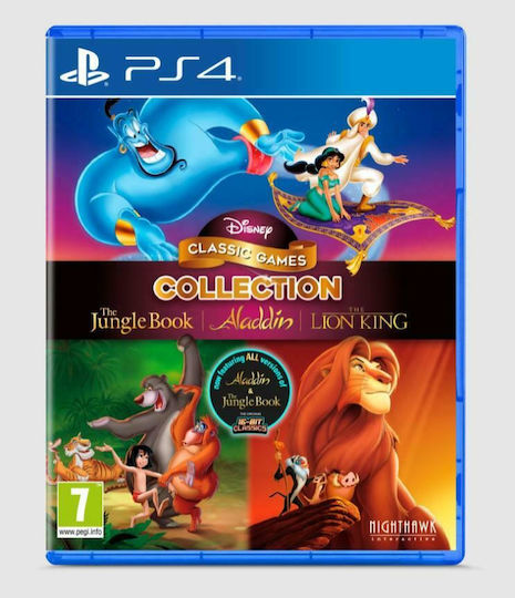 Disney Classic Games: The Jungle Book & Aladdin & The Lion King PS4 Game