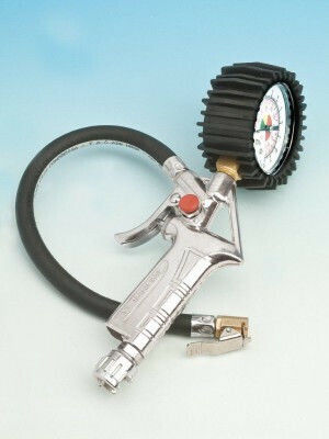 Fratelli Ghiotto Air Pressure Gauge with Tyre Inflator Pistol 12bar 27G
