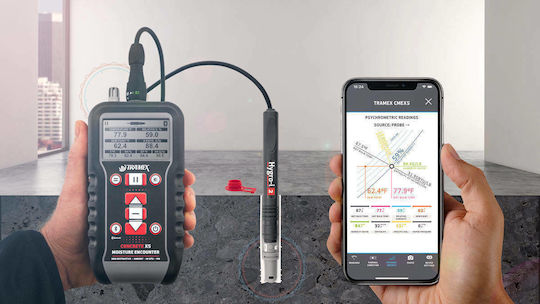 Tramex CMEX5 Digital Moisture Sensor