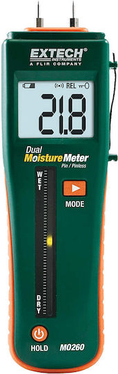 Extech MO260 Digitale Tragbarer Feuchtigkeitsmesser Tragbare Feuchtigkeitsmessgeräte
