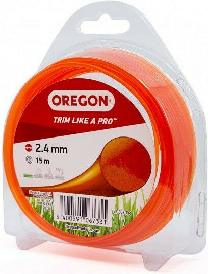 Oregon 000052 Μεσινέζα Στρογγυλή Μήκους 15m και Πάχους 2.4mm